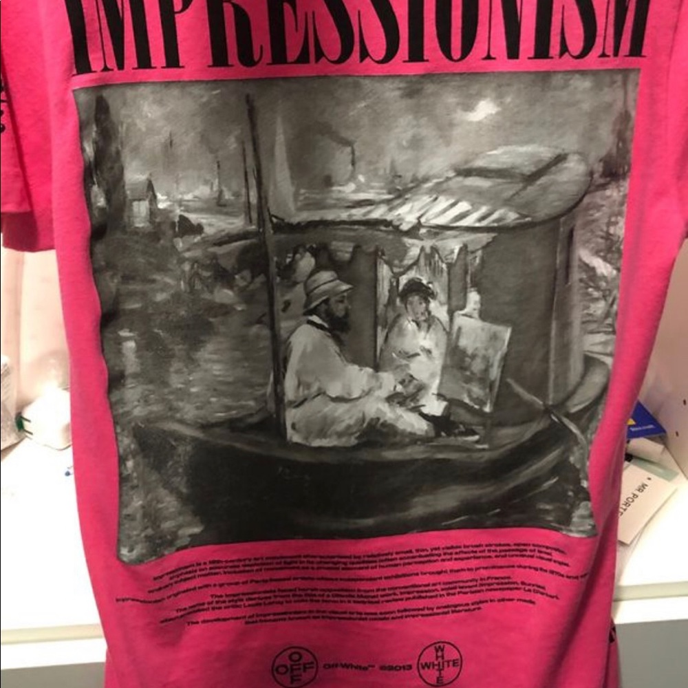 Off White Impressionism Sailor shirt